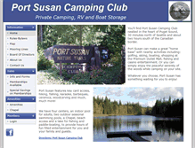 Tablet Screenshot of portsusancamping.org